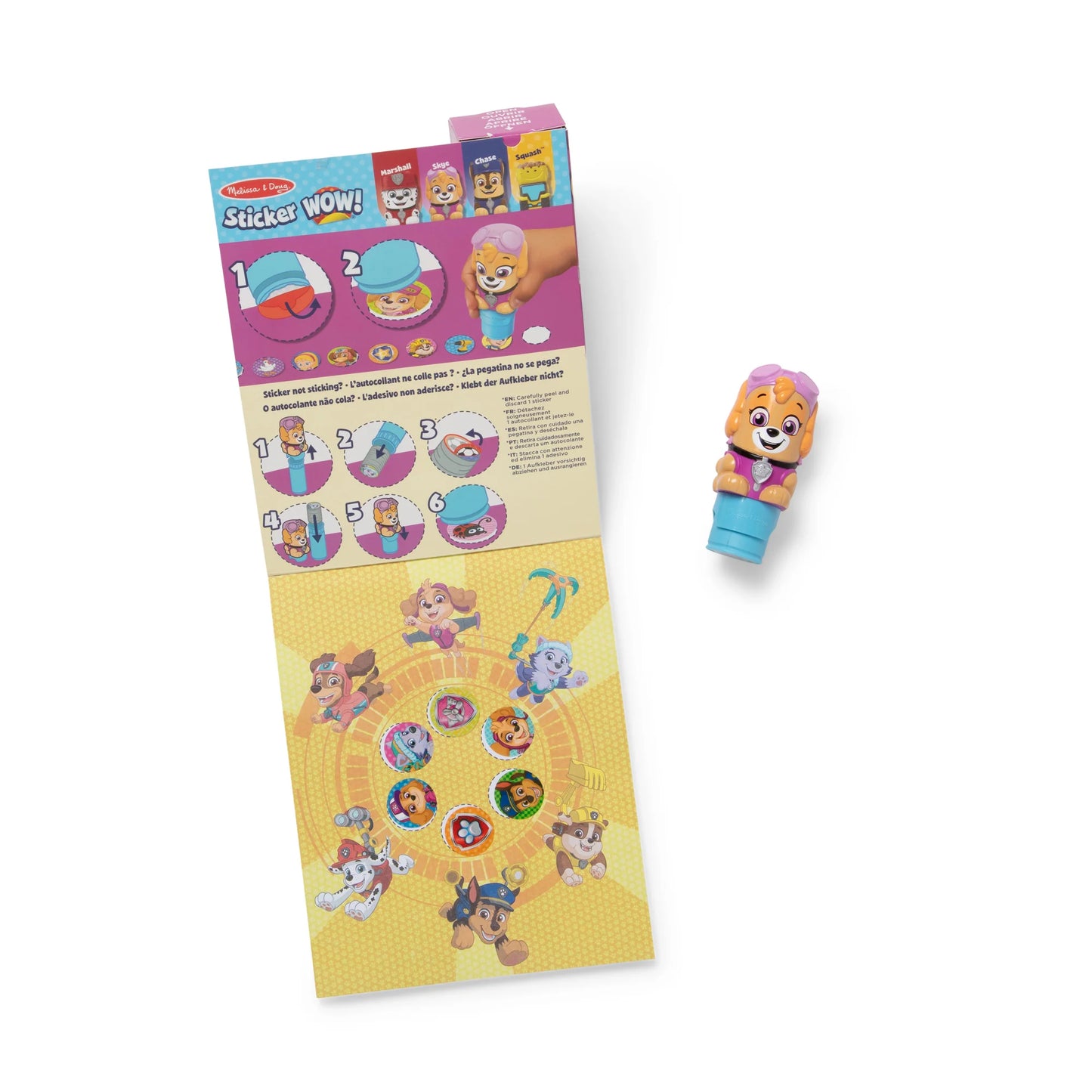 Sticker WOW! Activity Pad and Sticker Stamper Set - Skye