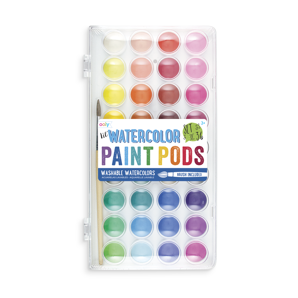 Lil' Watercolor Paint Pods (37 PC Set)