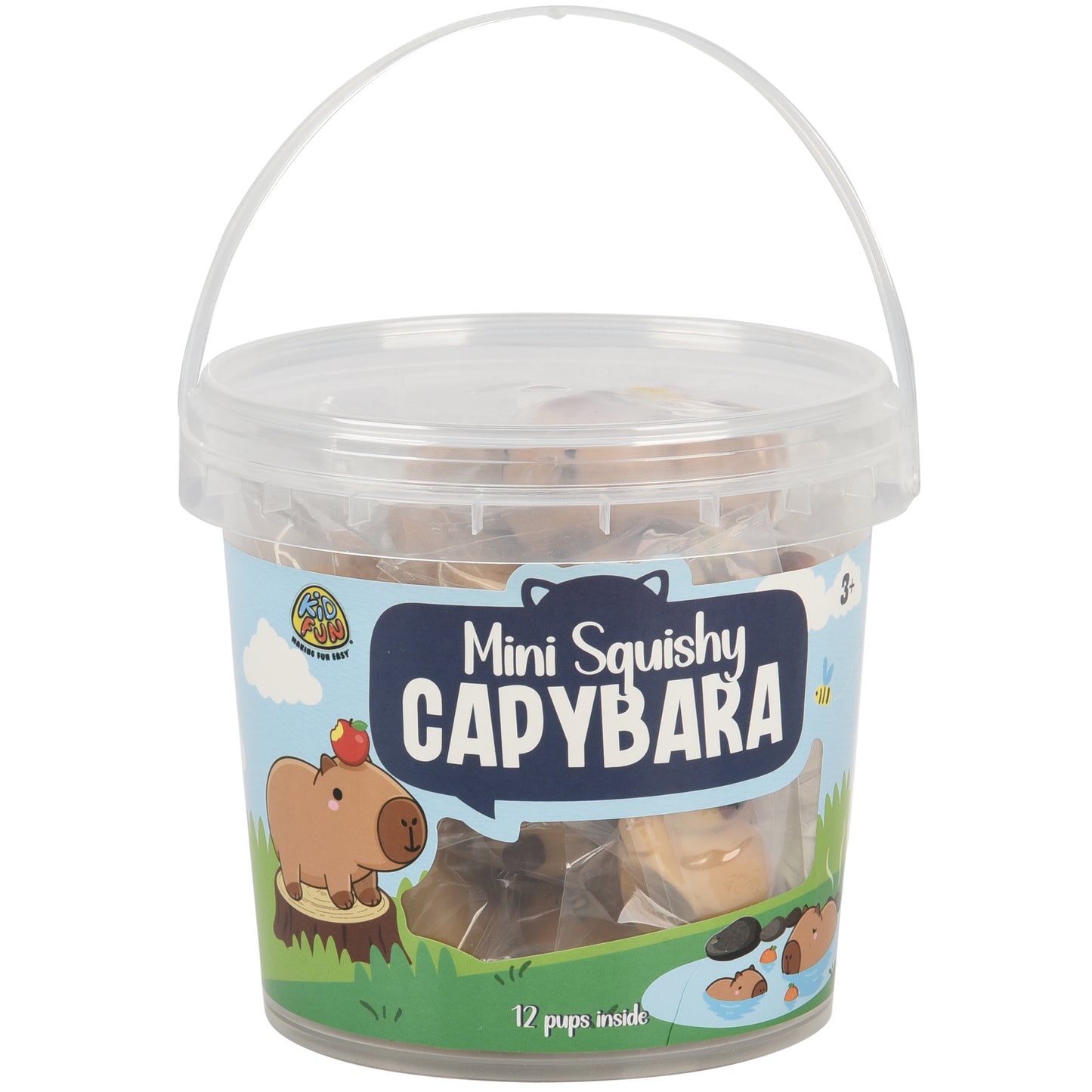 Mini Squishy Capybara Tub