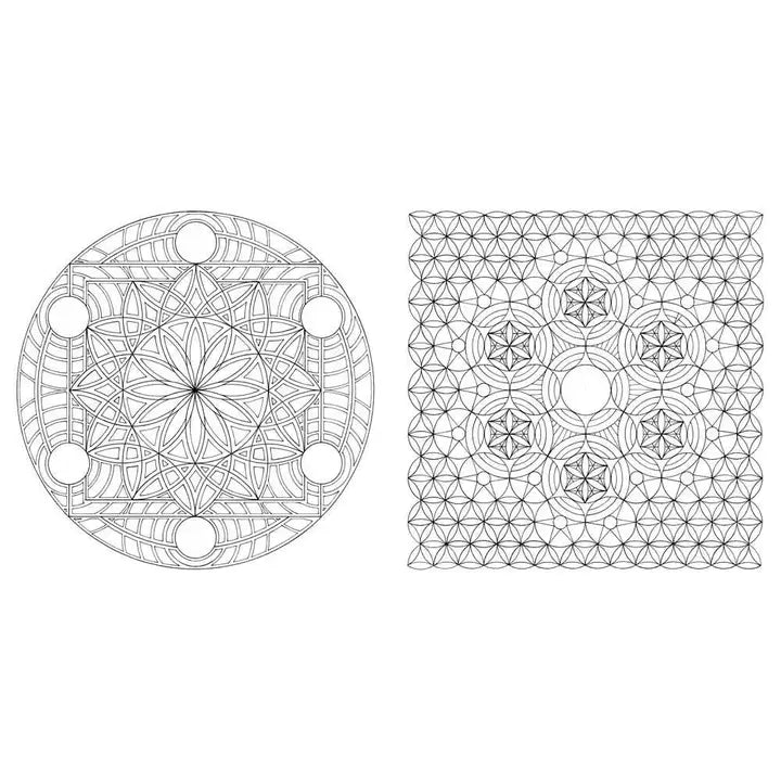 The Golden Ration Coloring Book: and Mathematical Patterns