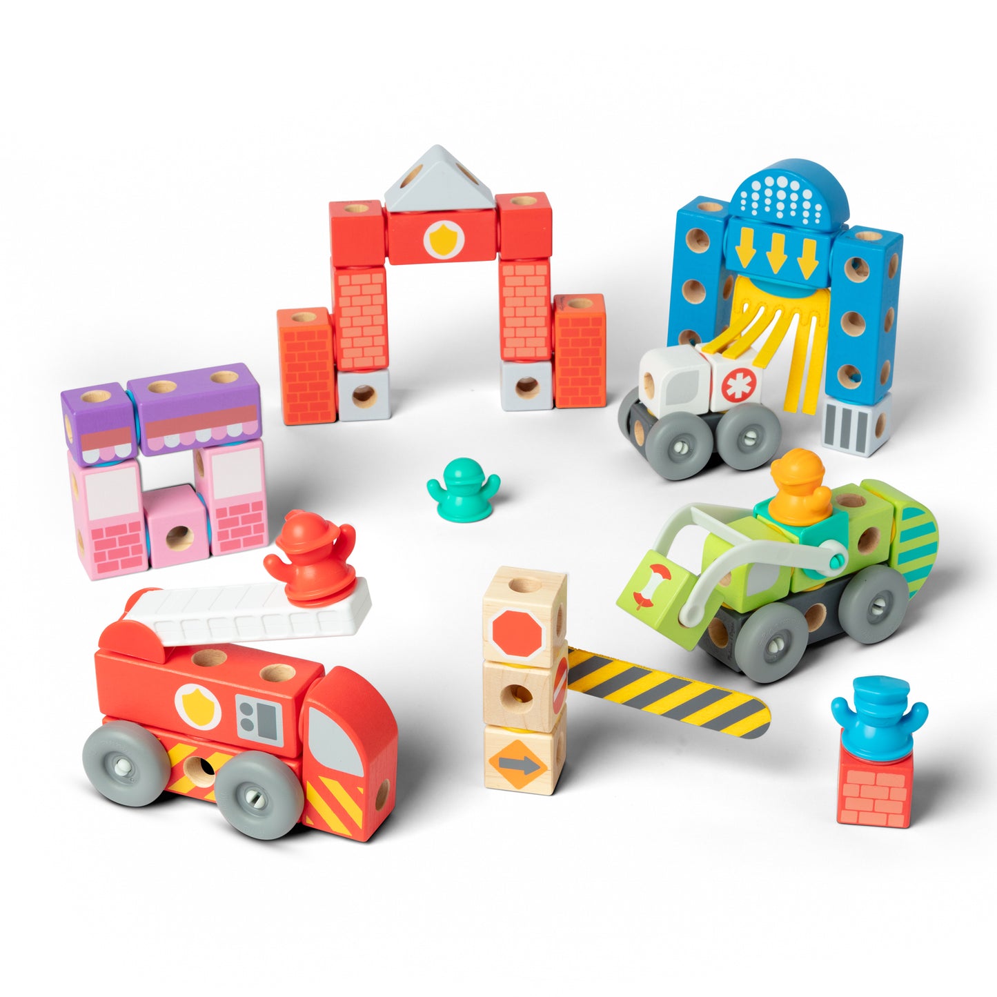 Blockables Rescue City Play Set