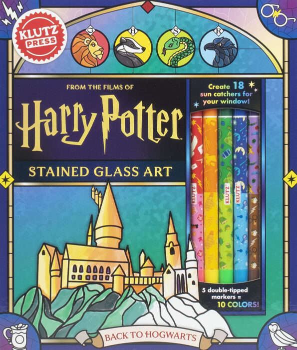Harry Potter Stained Glass Back to Hogwarts