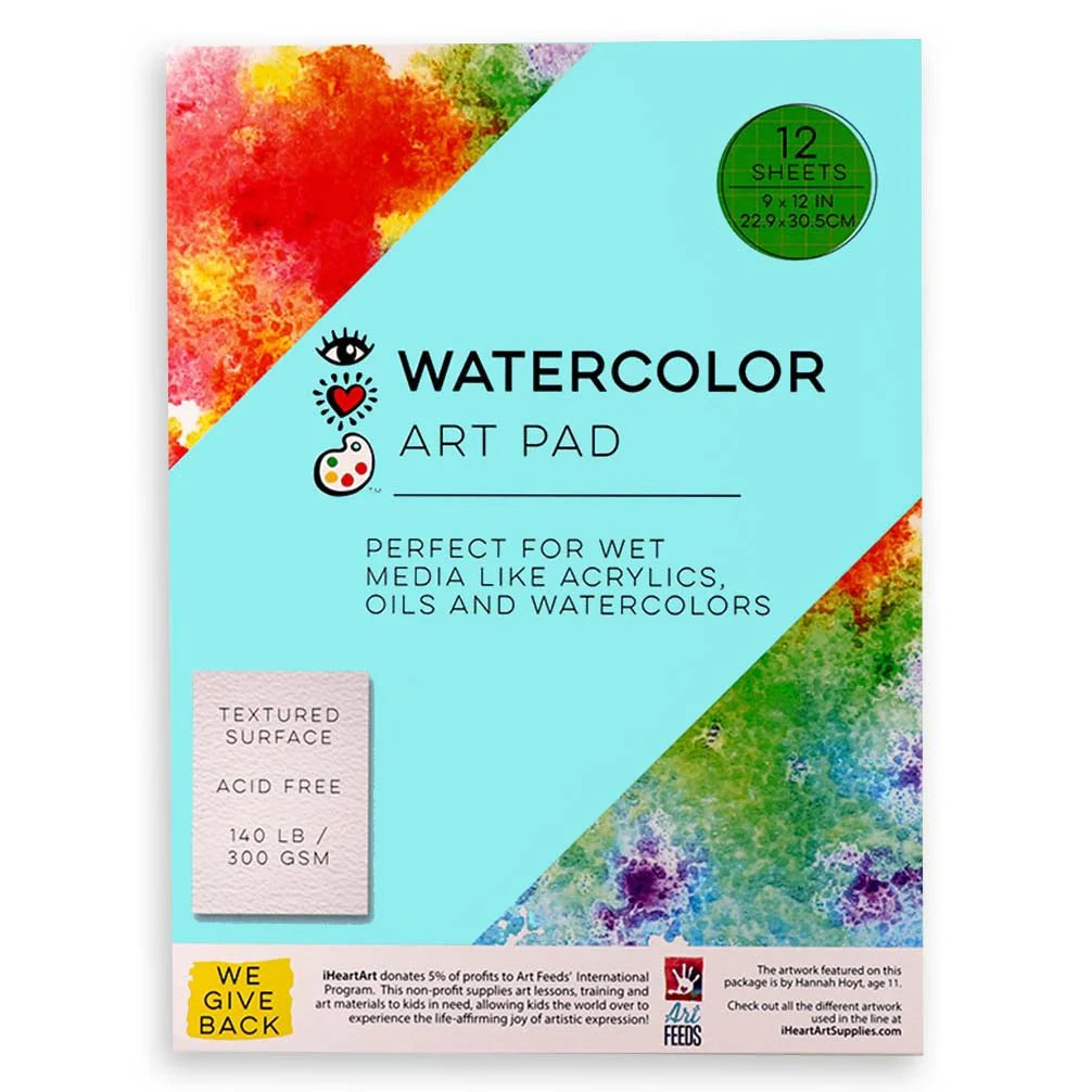 Watercolor Art Pad 9 x 12"