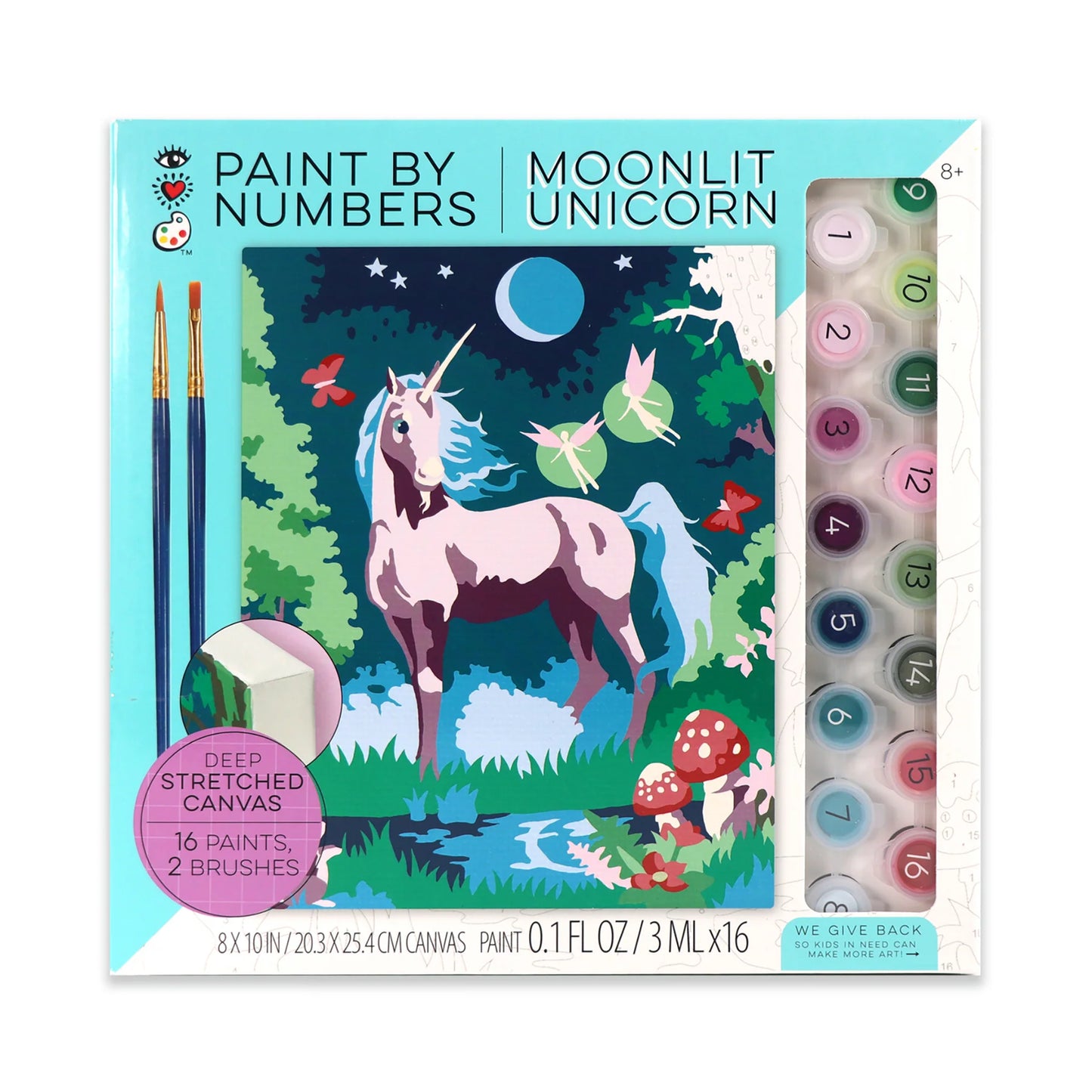 Paint By Numbers- Moonlit Unicorn