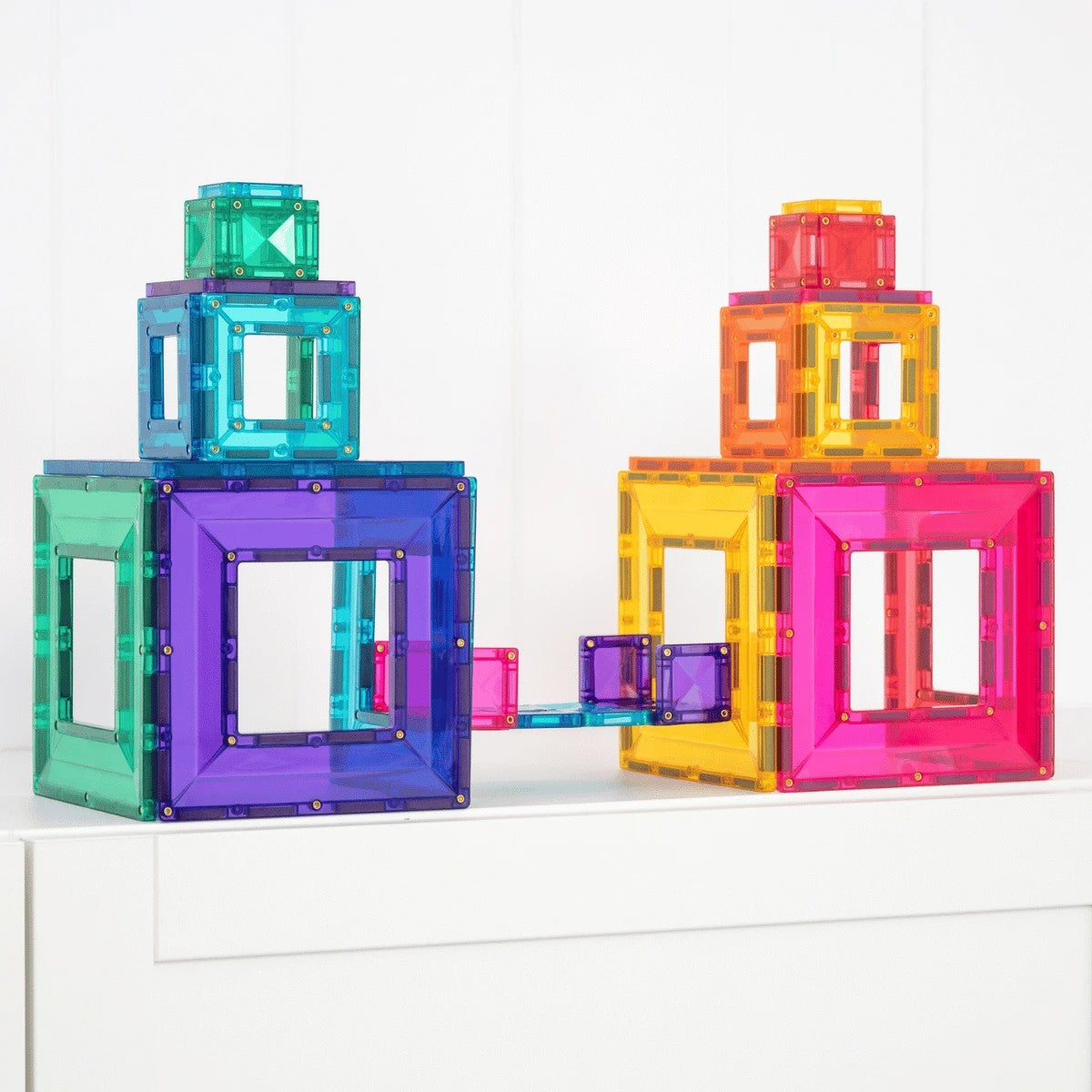 Connetix Magnetic Tiles Bright Portal Pack 48 pc