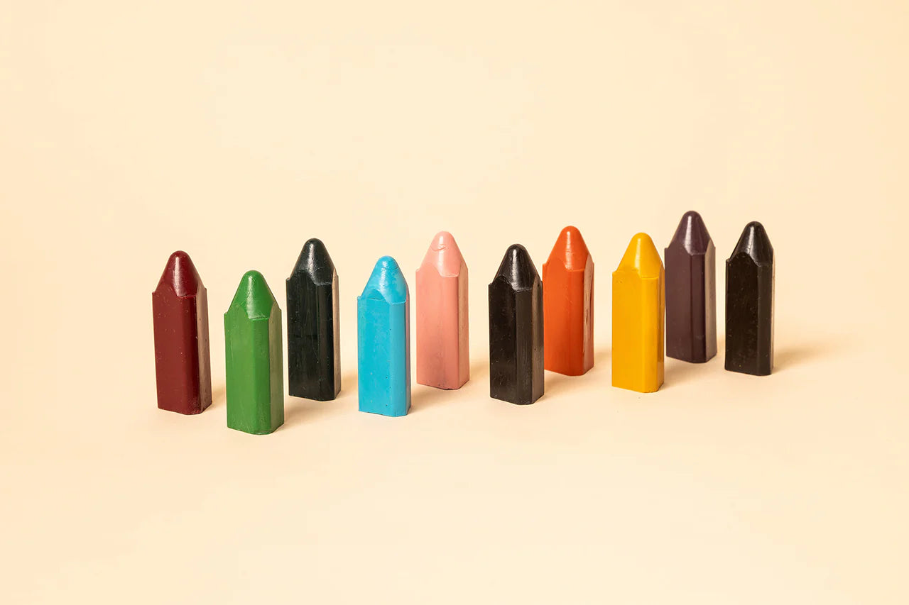 Jumbo Triangle Colored Pencils - 10 pc