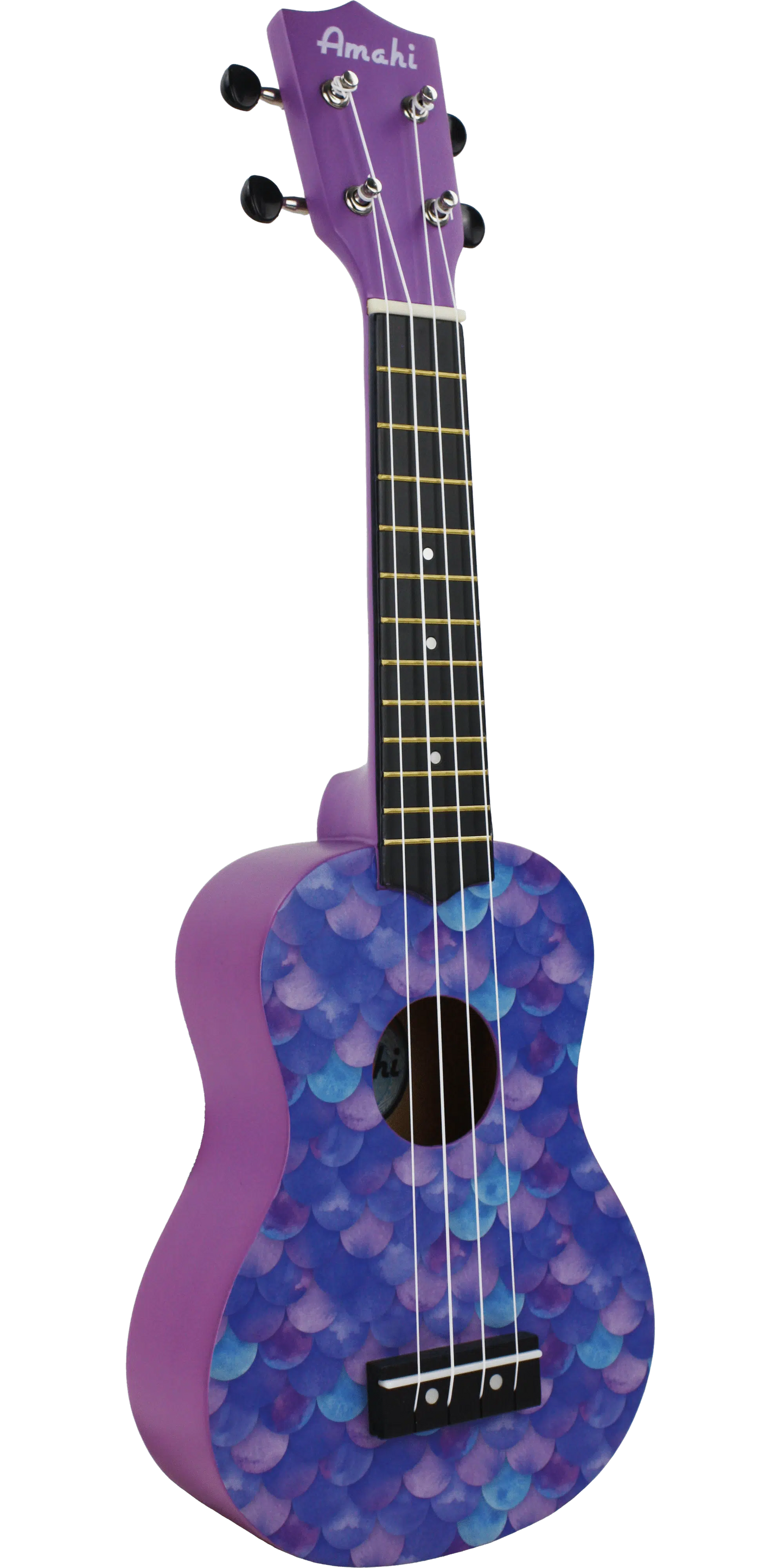 Ukulele with Mermaid Design
