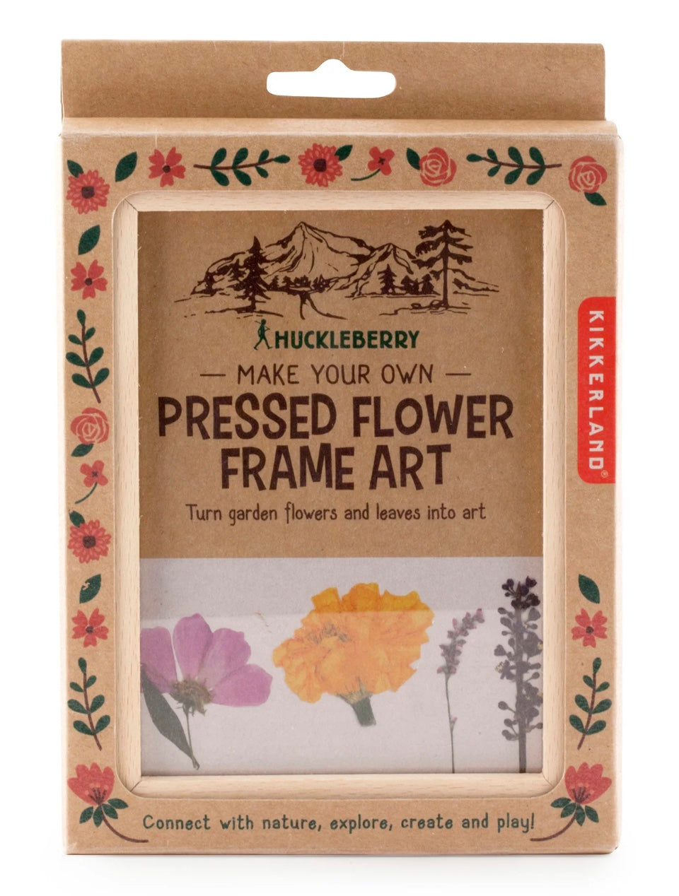 Huckleberry Pressed Flower Frame