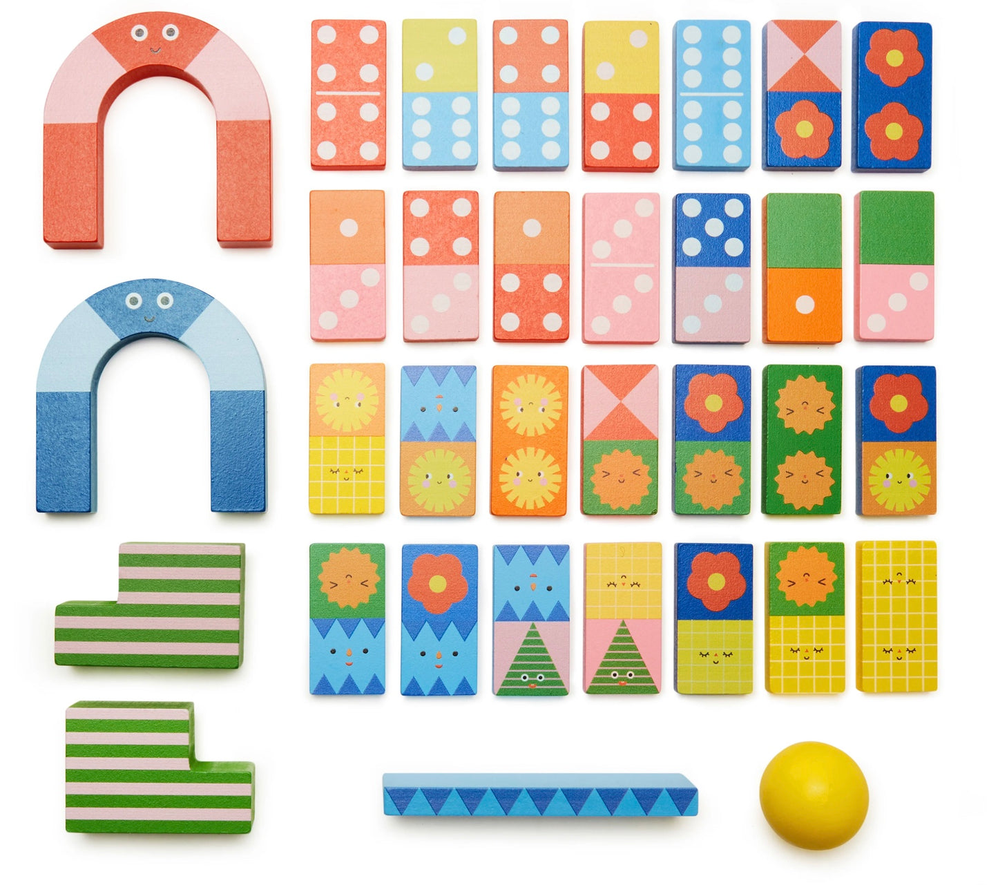 Topple Twist Dominoes