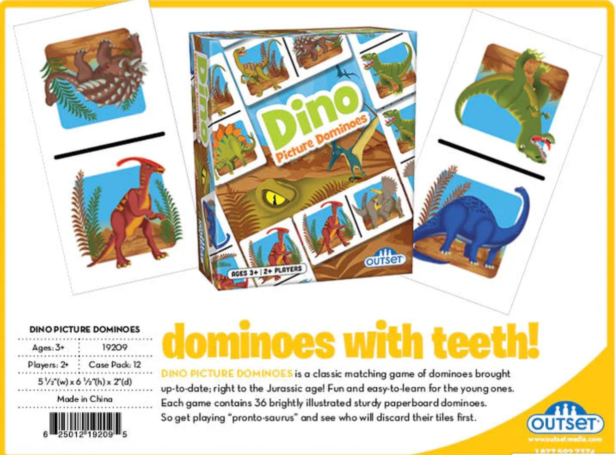 Picture Dominoes: Dino