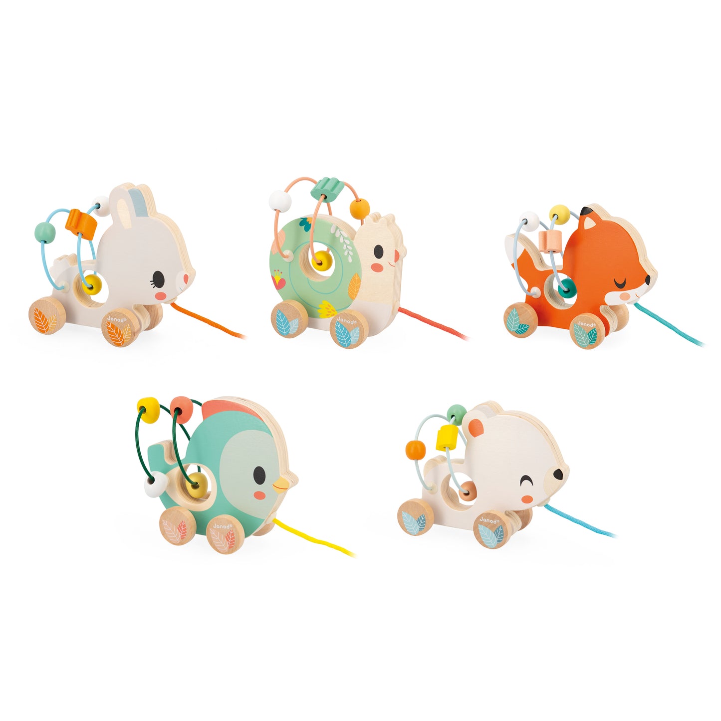 Pure Pull-Along Animal Bead Maze