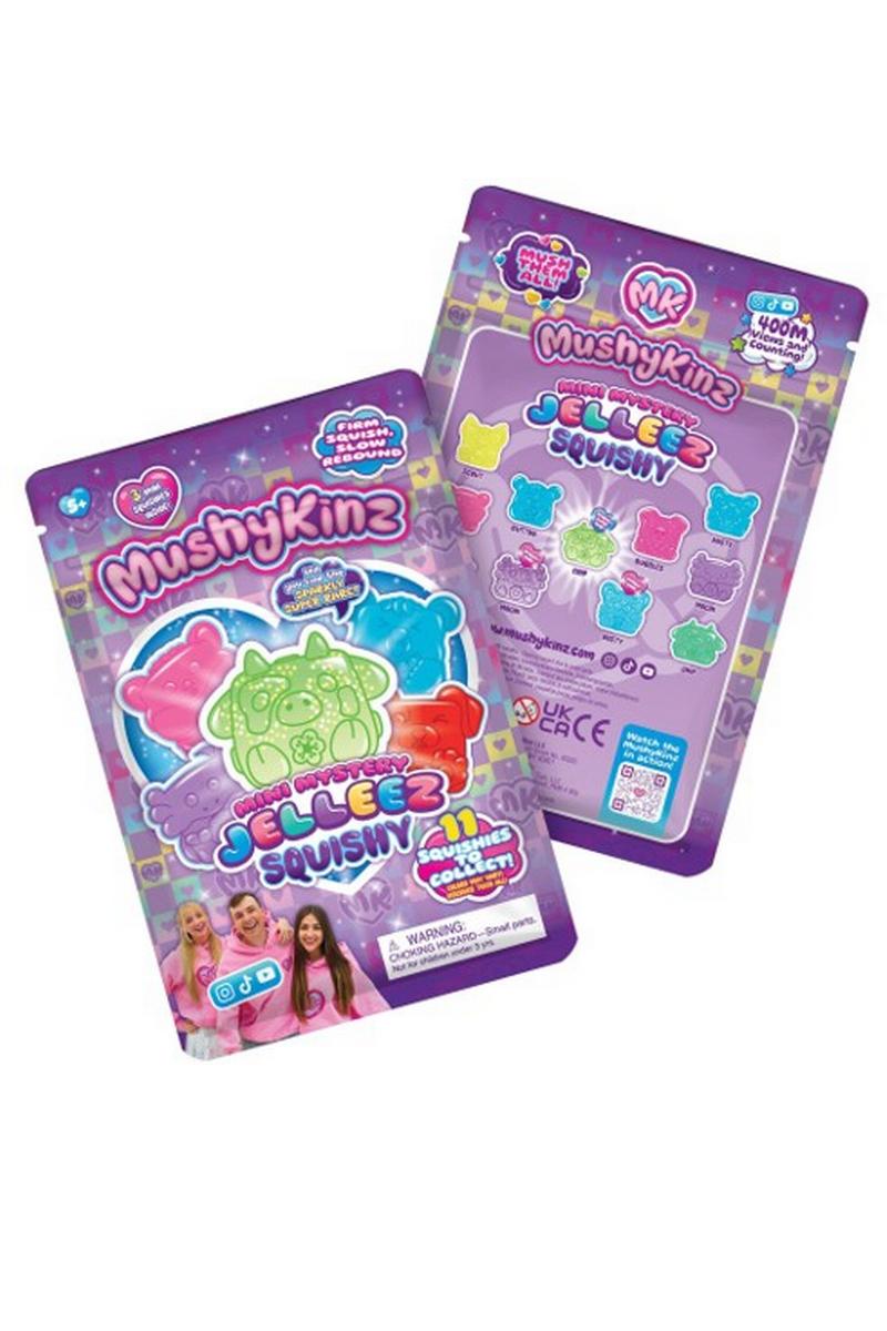 MushyKinz Mini Mystery Jelleez Squishy 3-Pack
