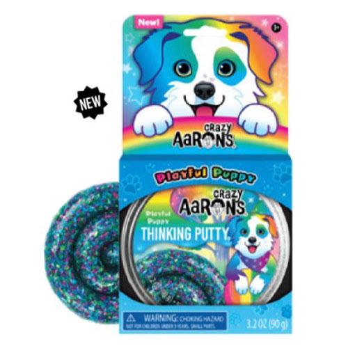 Playful Puppy Thinking Putty