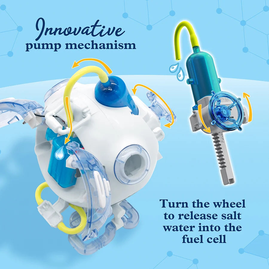 Saltwater Fuel Cell Robot