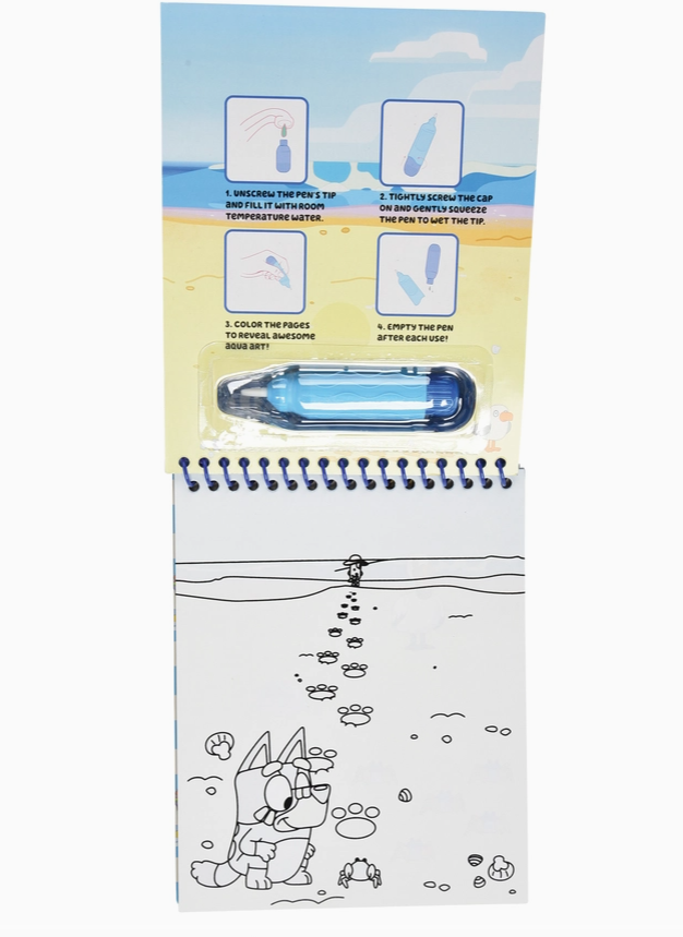 Bluey Aqua Art