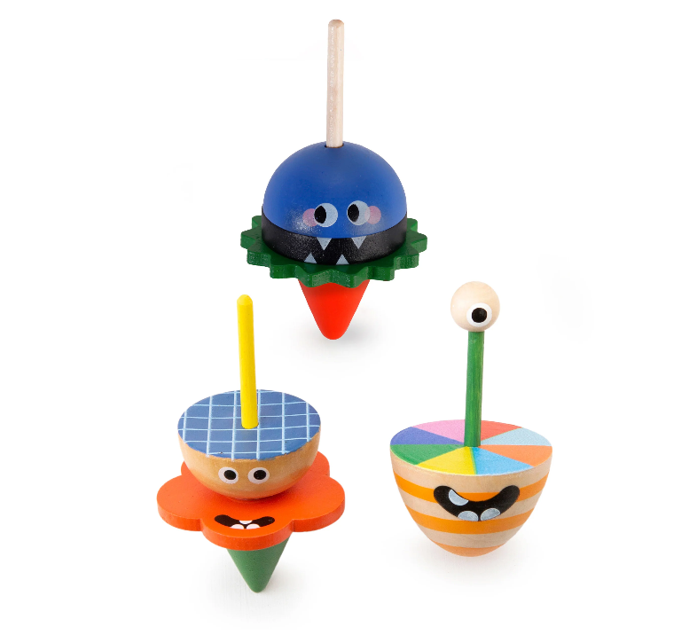 Kidoki Dizzy Monster Spinning Top