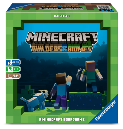 Minecraft Builders & Biomes Board Game