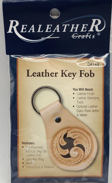 Leather Key Fob Kit