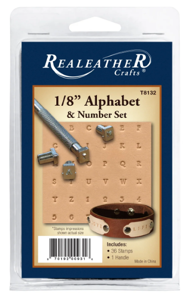 1/8" Alphabet and Number Stamping Tool
