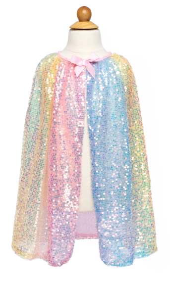 Ombre Sequins Cape, Size 4-6