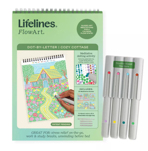 FlowArt® - Dot-By-Letter, Cozy Cottage