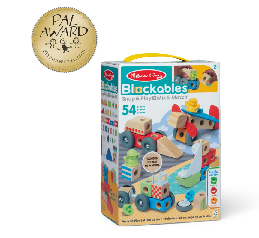 Blockables Vehicles Play Set