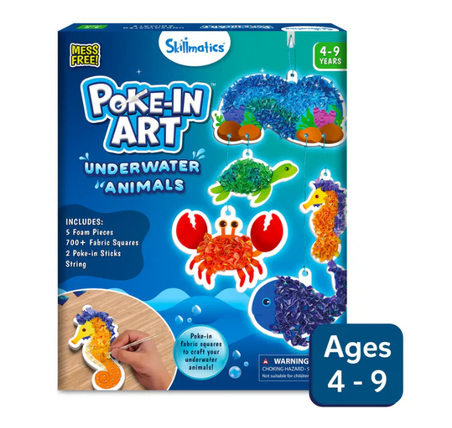 Poke In Art Underwater Animals