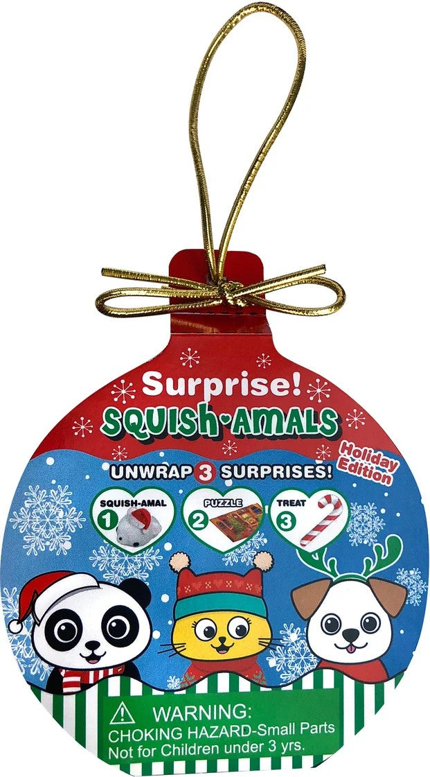 Squish-Amal Christmas Ornament