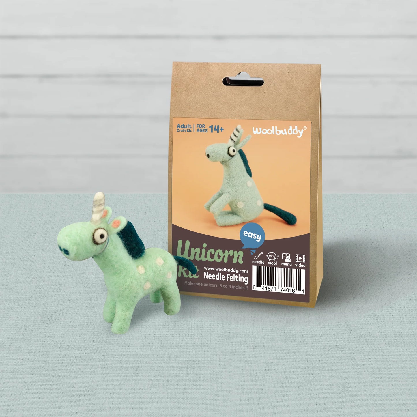 Needle Felting Unicorn Kit