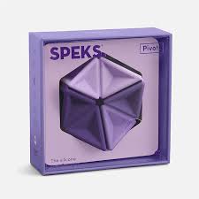 Pivot Silicone Flexagon- Violet