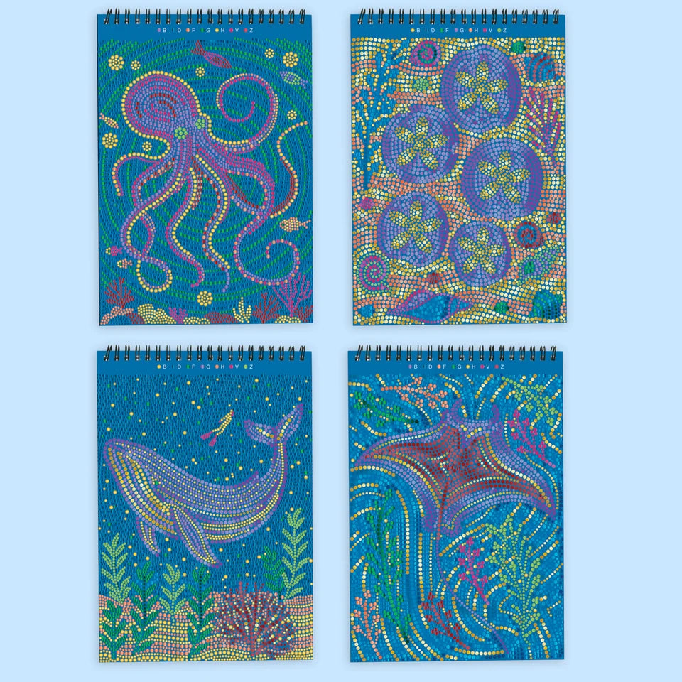 FlowArt® - Dot-By-Letter, Into the Deep - Metallic