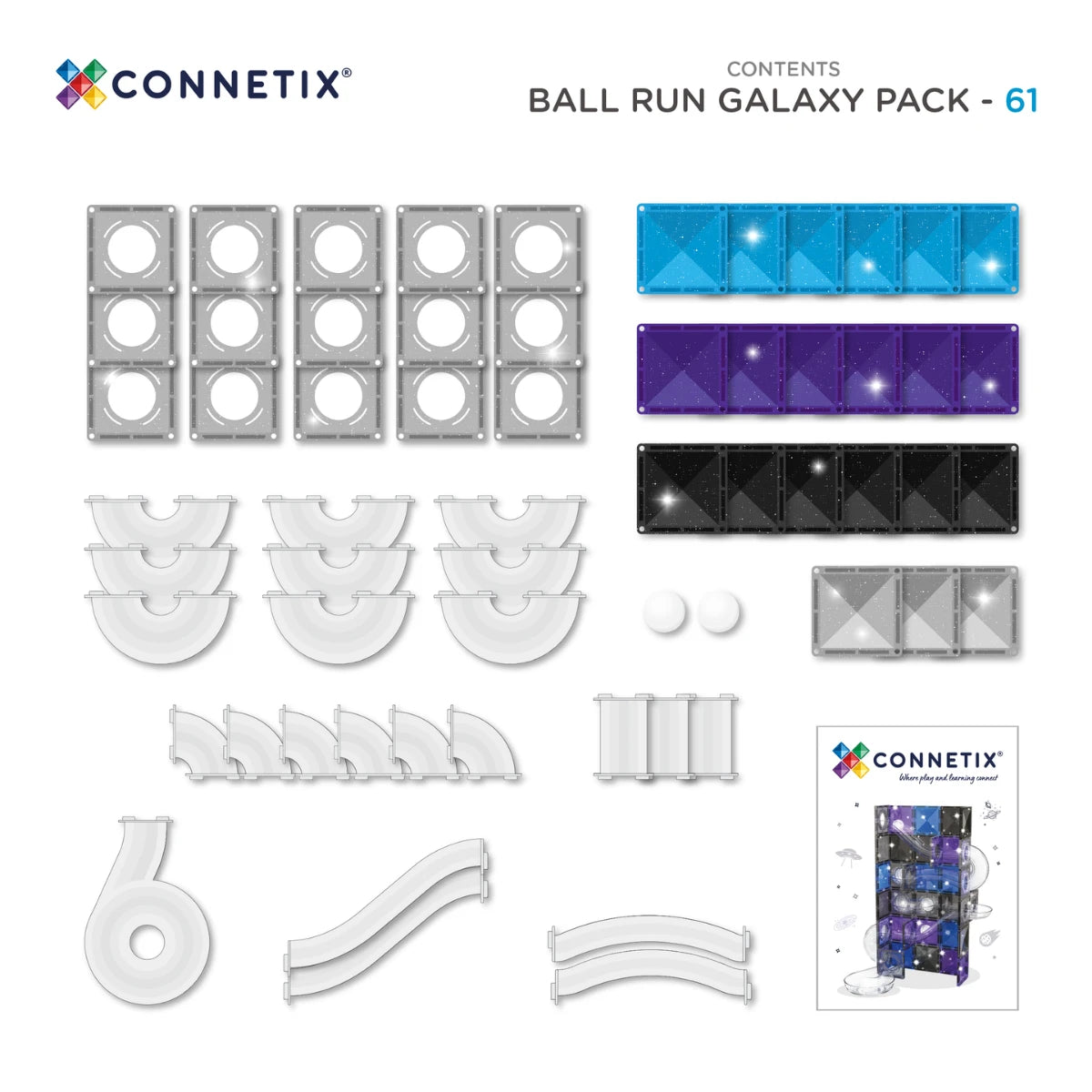 Connetix Galaxy Ball Run