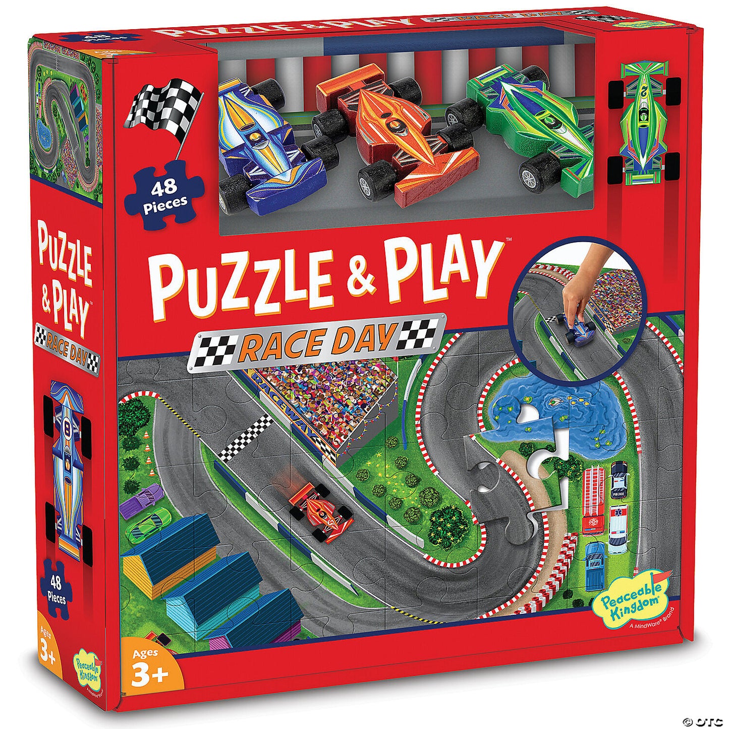 Race Day Puzzle & Play