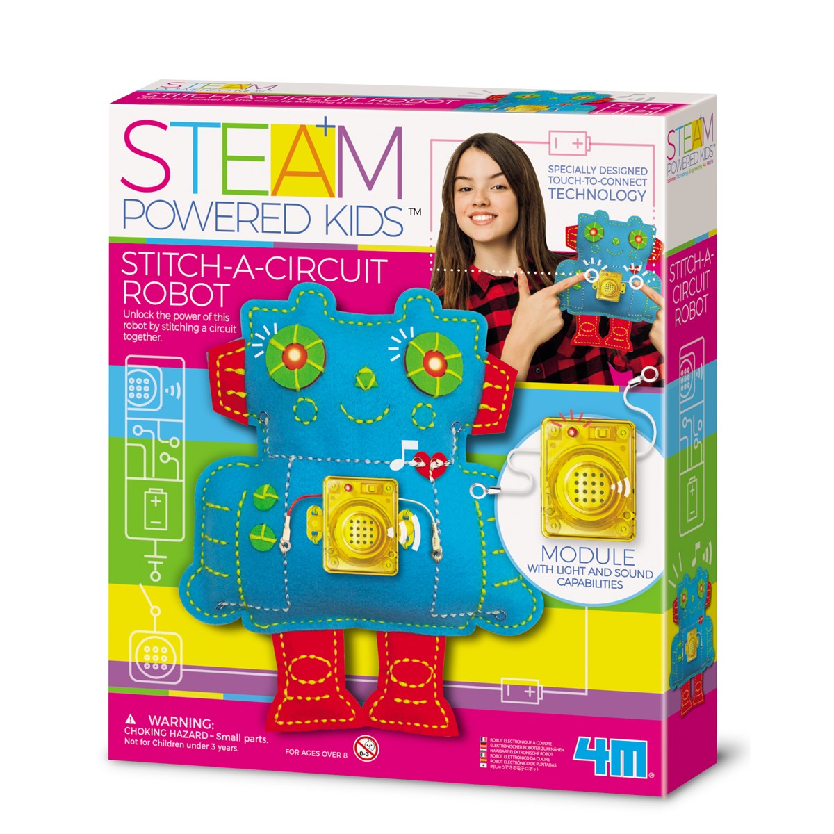 Stitch A Circuit Robot