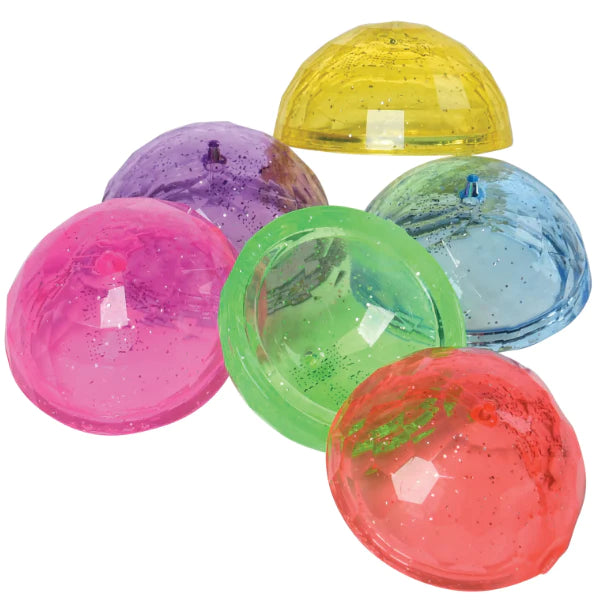 Transparent Glitter Poppers