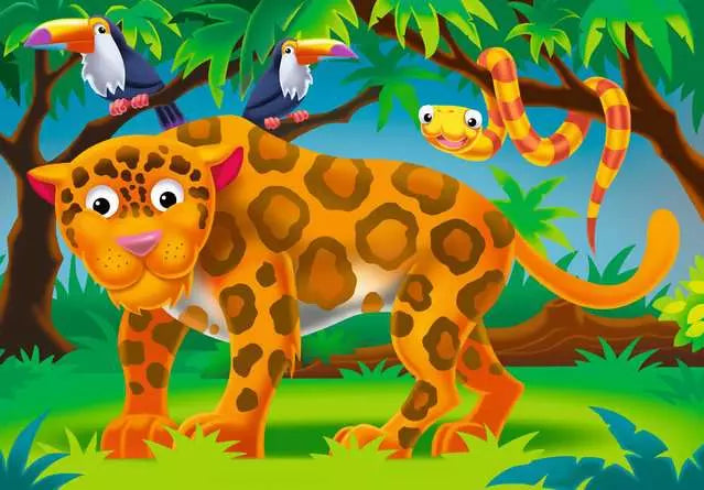 Where do We Live 6, 8, 10, 12 piece Puzzles