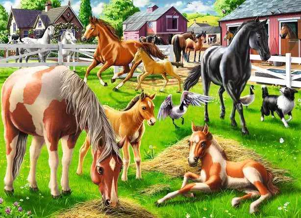 Happy Horses 60 piece Puzzle