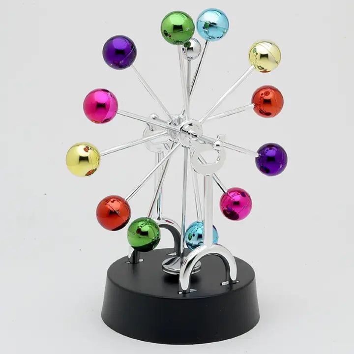 Ferris Wheel Kinetic Mobile: Color Asteroid Balls