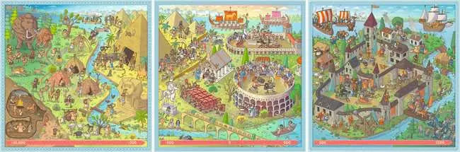 Puzzle Up History 100, 121 and 144 Pieces