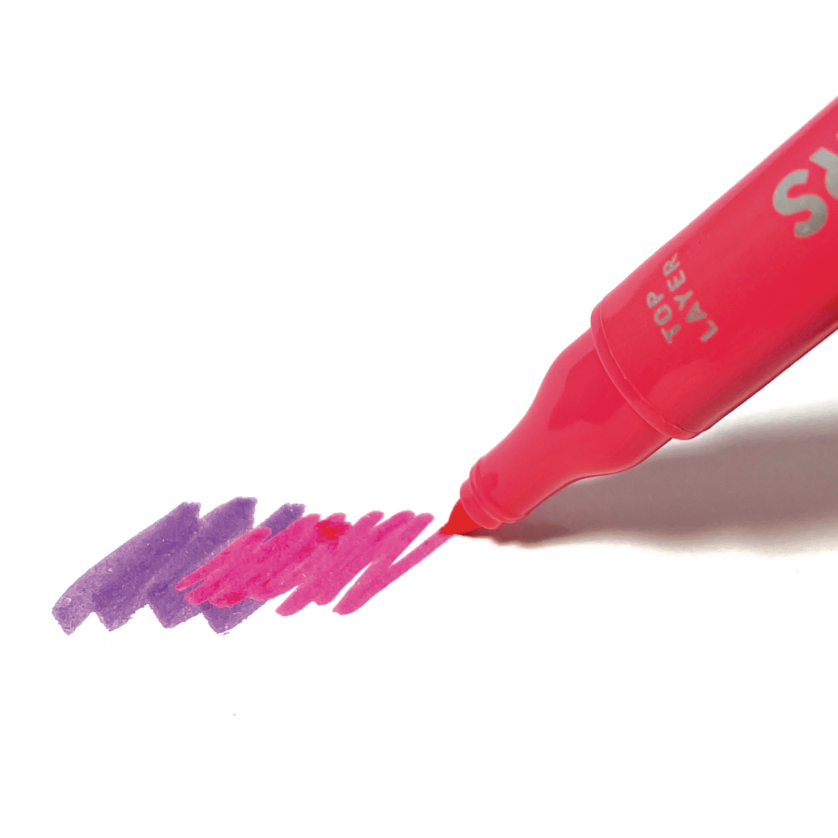 OOS-Color Layers: Double-Ended Layering Markers