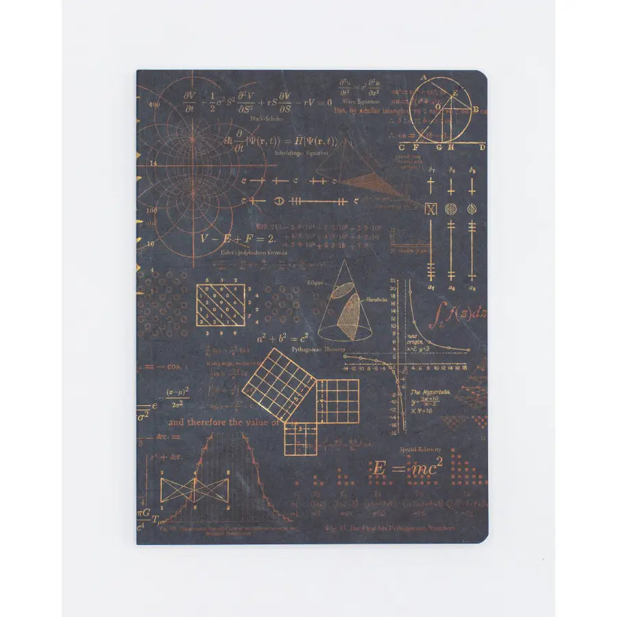 Math Equations Softcover Notebook w/Dot Grid