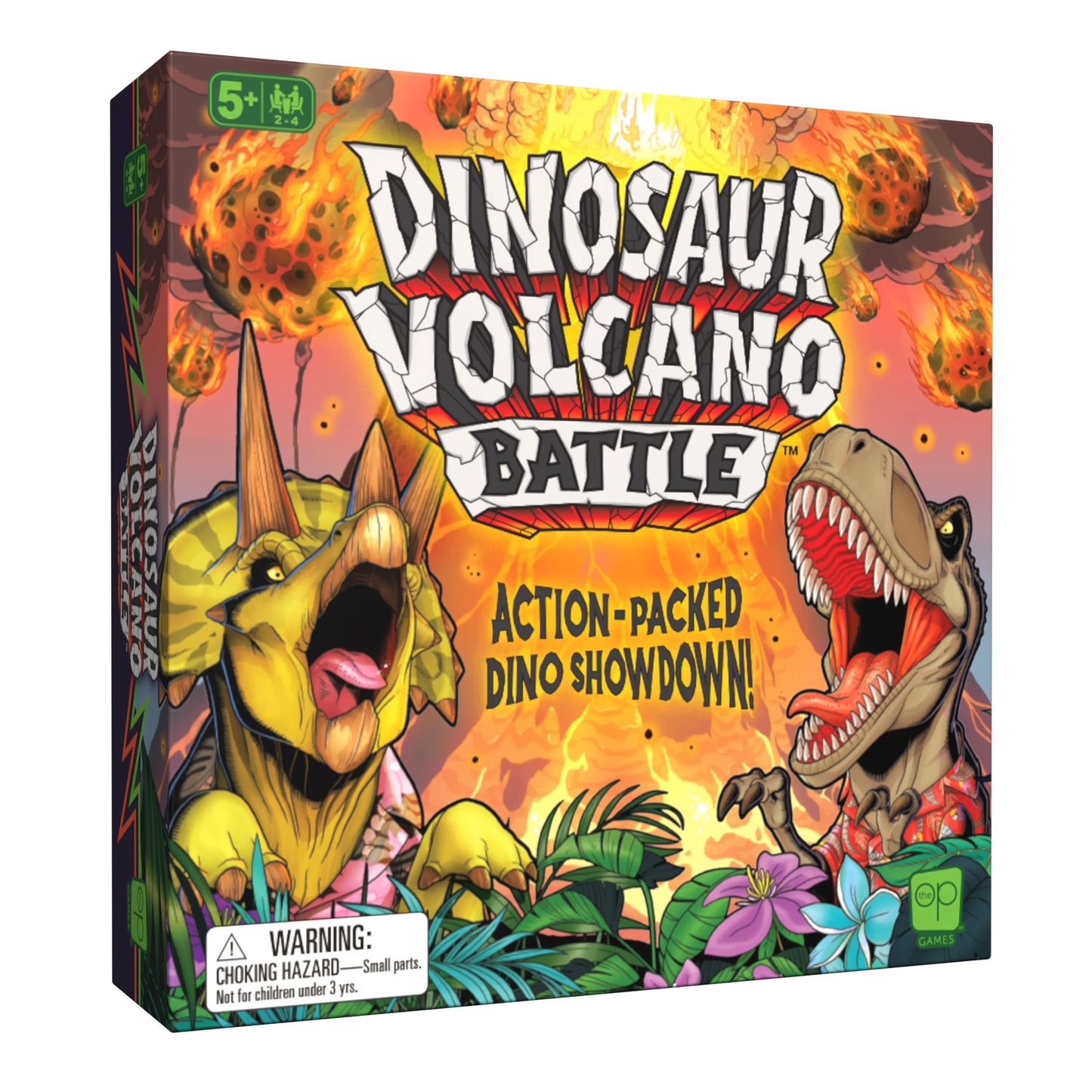 Dinosaur Volcano Battle Game