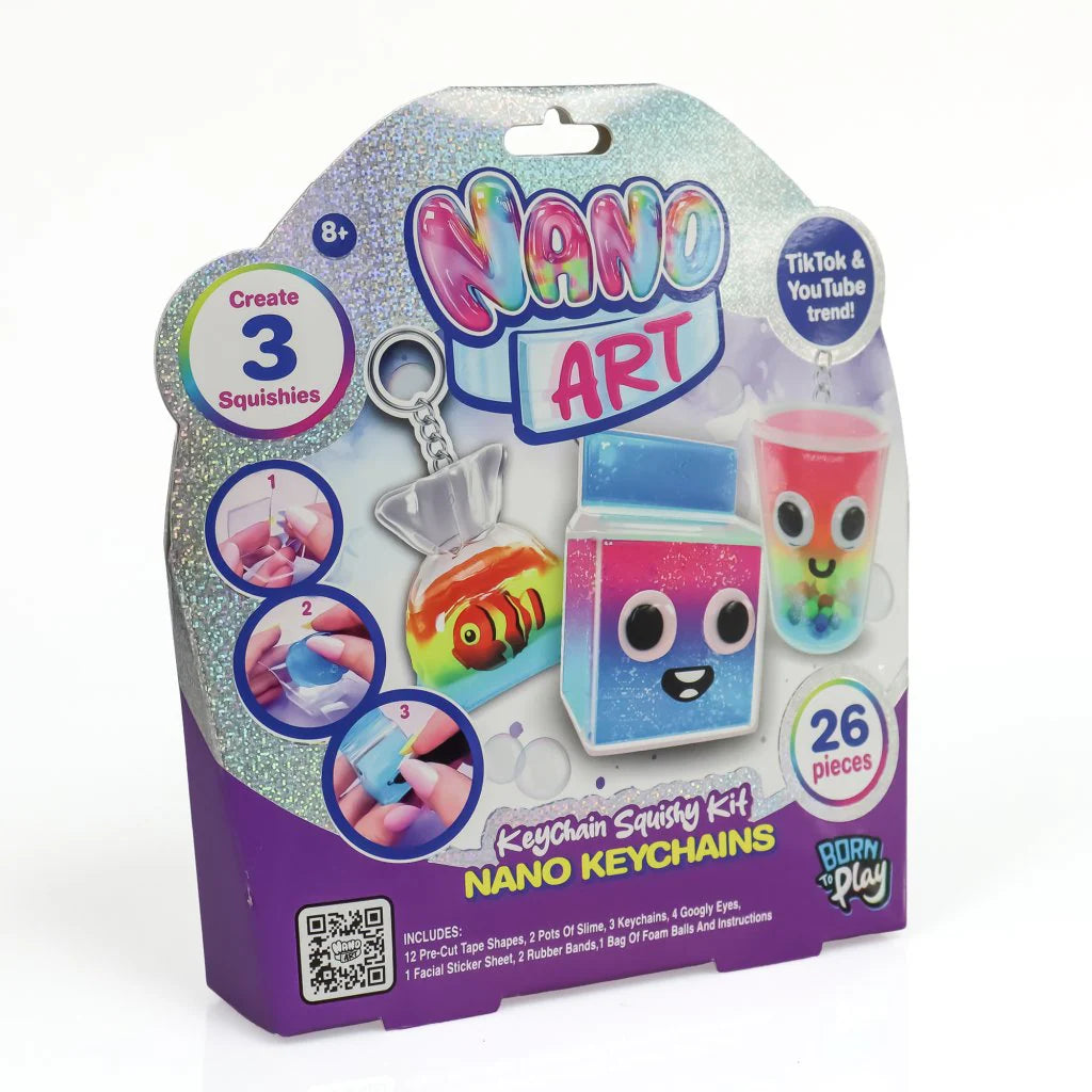 Nano Art Keychain Squishy Kit