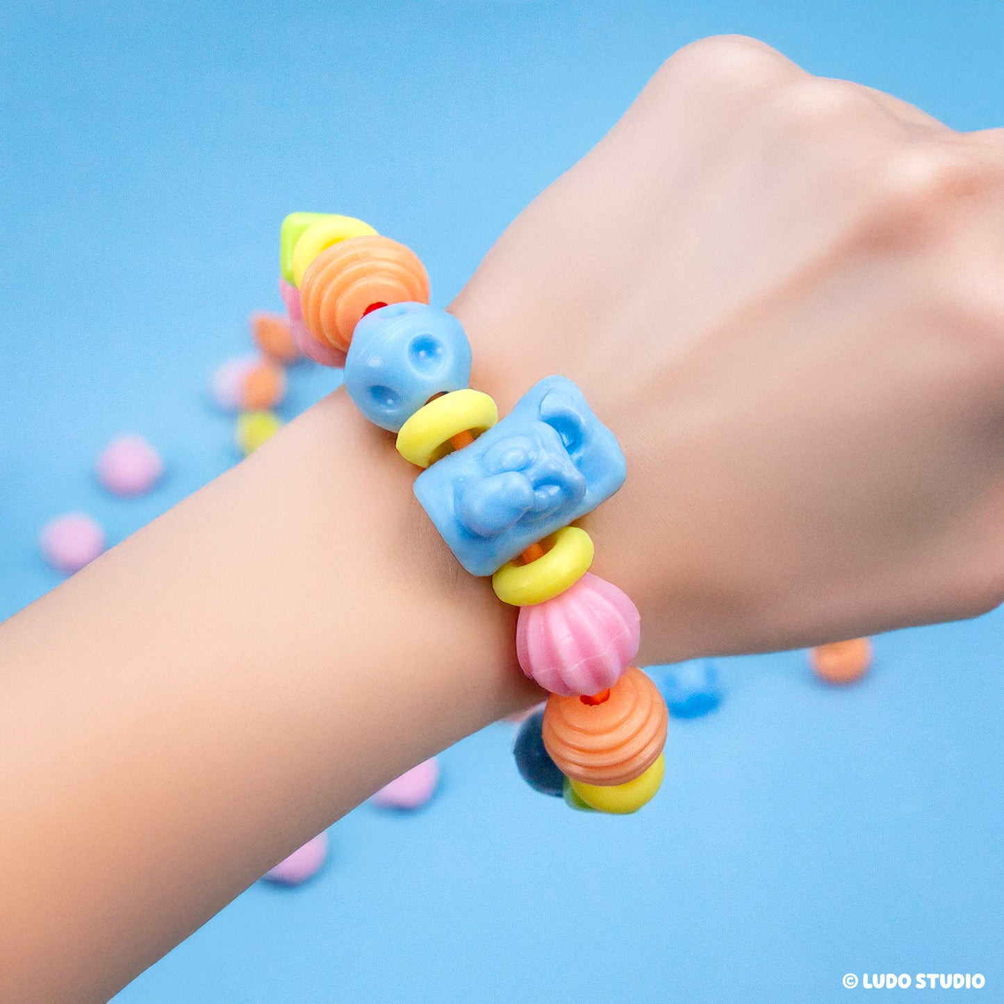 Bluey Squishy Beads Bag - Fidgiwear