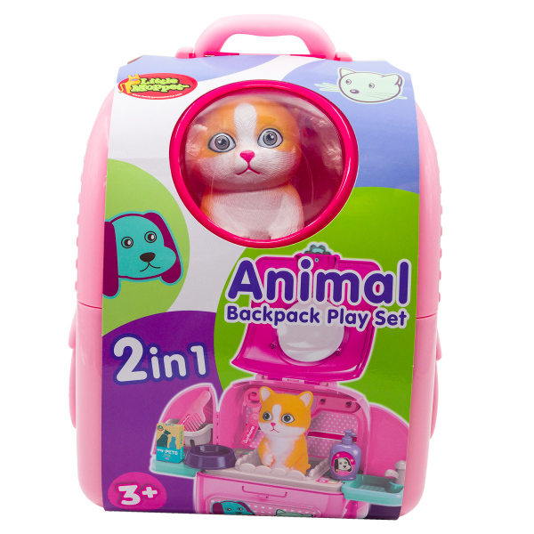 Little Moppet Backpack Animal Playset