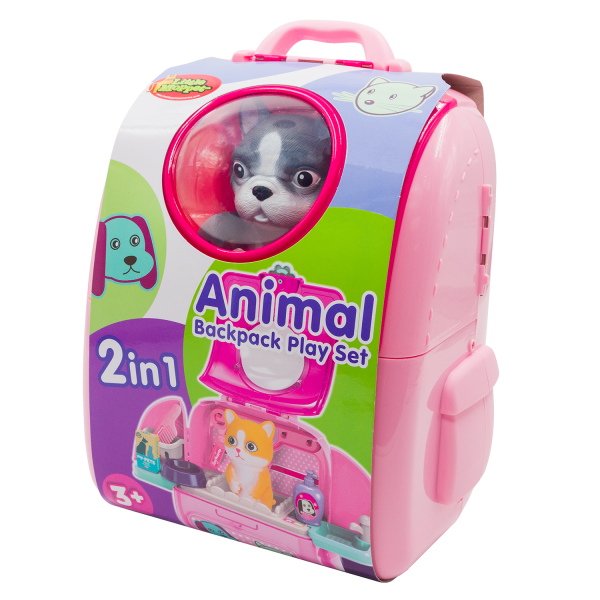 Little Moppet Backpack Animal Playset