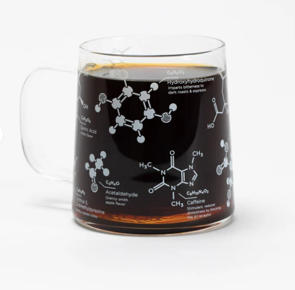 Coffee Chemistry Glass Mug