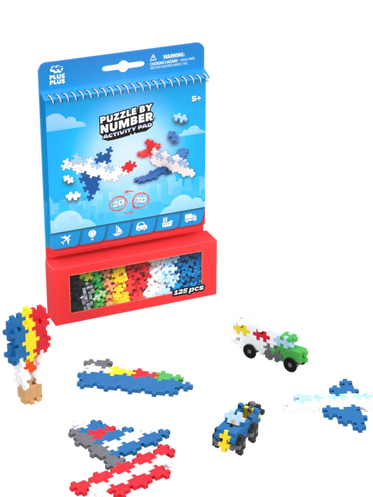 Plus Plus Activity Pad: Transportation