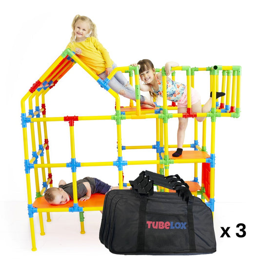 3 x TubeLox Deluxe Set + 3 Storage Bags