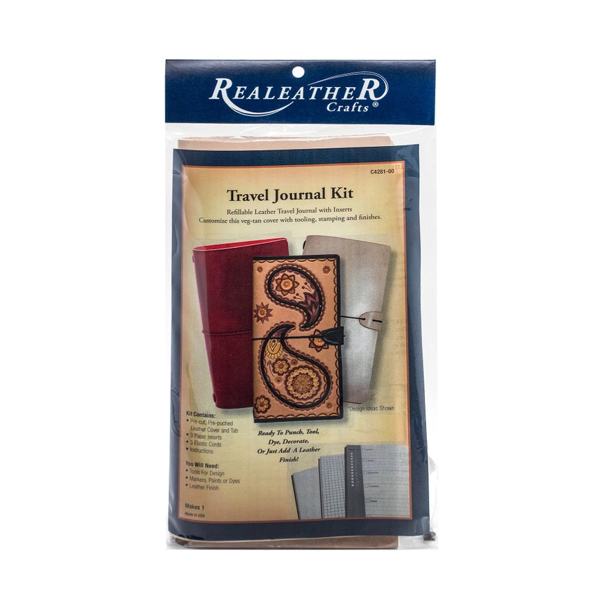 Realeather Travel Journal Kit